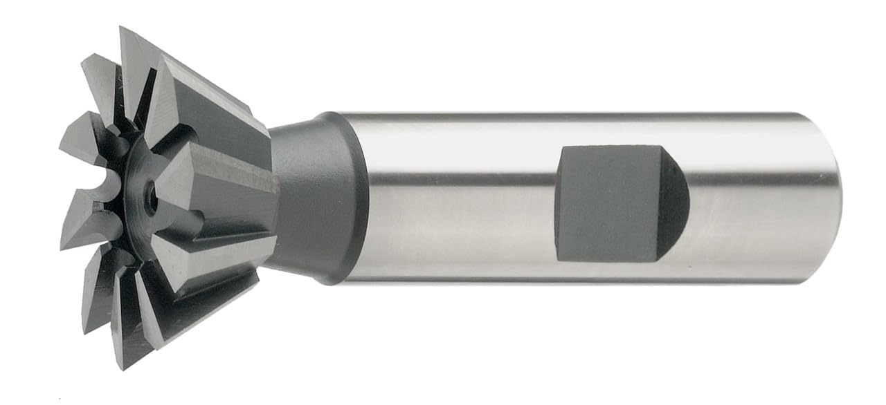 HSSE-Winkelfräser 16 bis 32 mm 45°-80°, DIN 1833, Z=10 / Z=12, TOP & NEU - Typ N, Größe: 16,0 x 6,3 x 60-12 mm - 60°