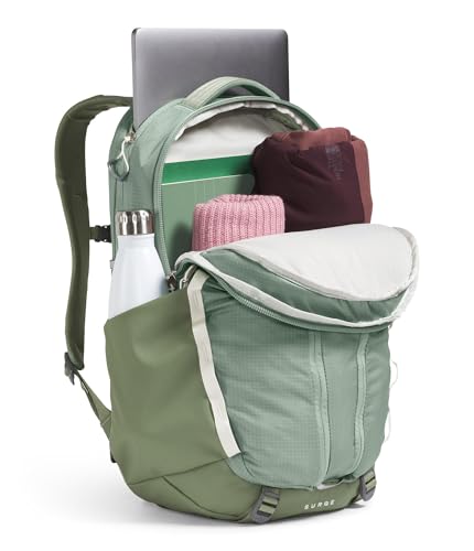 Image of THE NORTH FACE Women's Surge Commuter Laptop Backpack | 16 inch Laptop Sleeve, Water Repellent, Women-specific Fit