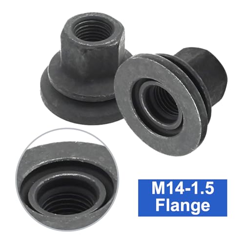 Image of Saihisday Wheel Nut 10Pcs 611-936 6509424AA Wheel Nut, Lug Nuts Replacement for Dodge Ram 3500 4500 5500 Models, Replaces 6509424AA