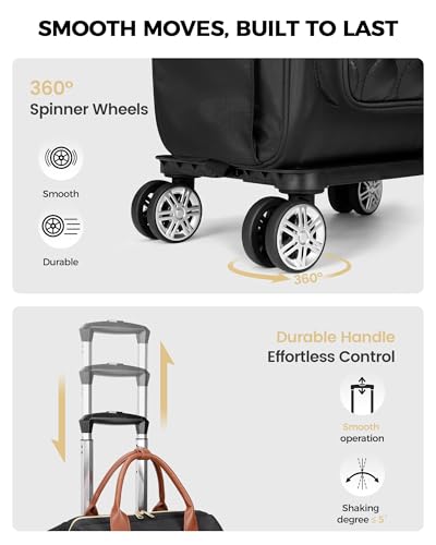 Ytonet Rolling Backpack for Women