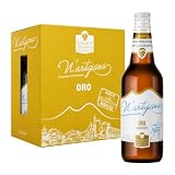 Birra Artigianale N’Artigiana Oro | Birra Lager Napoletana con Puro Malto d’Orzo a Bassa Fermentazione | 4,8% Vol | Cassa da 12 Bottiglie da 33cl