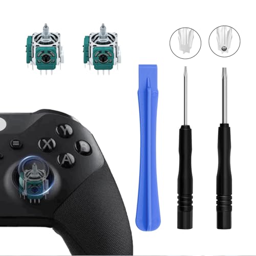 Mcbazel Joystick Analog Stick Ersatz und Reparatur Werkzeuge Kit für Xbox Elite 2 Controller