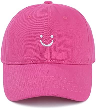 Durio Womens Baseball Caps Cute Baseball Hat Hot Pink Hats Women Summer Baseball Cap Men Adjustable Baseball Hats for Women Rose Red One Size