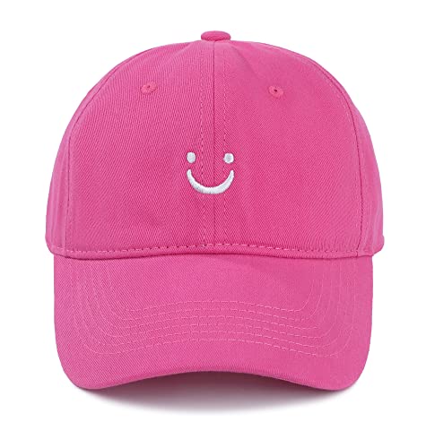 Durio Womens Baseball Caps Cute Baseball Hat Hot Pink Hats Women Summer Baseball Cap Men Adjustable Baseball Hats For Women Rose Red One Size #TOP8