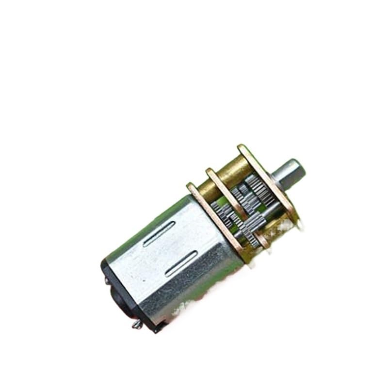 Mini moteur réducteur N20 en métal pour l'ingénierie mécanique de haute précision