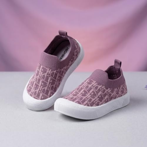 Image of Baby Choo Choo Shoes for Boys & Girls | Soft Slip-On Toddler Shoes with Whistle Heel | Breathable Knit Upper | PVC Sole | Ages 6 Months-3 Years