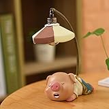 Selección de regalo: Lindas figuras de cerdo para dormir son muy populares entre los niños, y le gustarán. Forma demasiado, ojos lindos de cerdo, forma linda, adecuada para varios estilos de muebles, es el toque final.