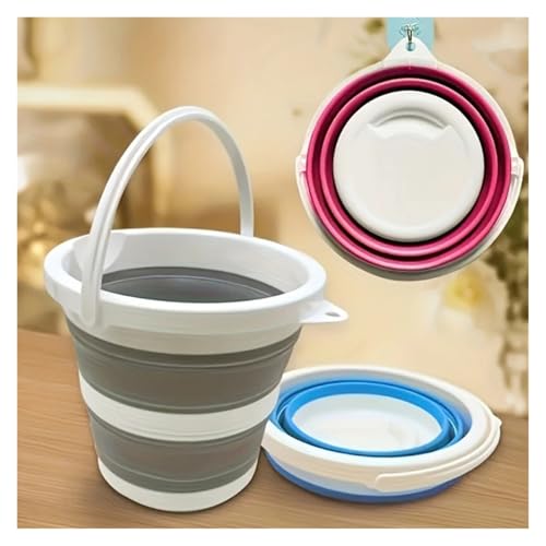 Seau de camping pliable 10L compact idéal pour vanlife et extérieur
