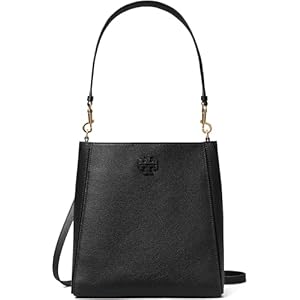 Tory Burch Women’s Mcgraw Bucket Handbag Black