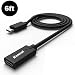 Produktbild USB Typ C Verlängerungskabel, Komost 6 Fuß USB C verlängerungs kabel männlich zu weiblic für Nintendo Switch, neues MacBook, ChromeBook Pixel Und andere