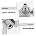 CATIEBYE Stainless Steel Rope Crimp Clamp Heavy Duty U Bolt Fastener for Securely Hanging Cables and Ropes in Industrial and Outdoor Applications