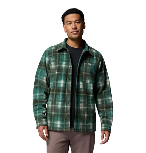 Image of Columbia Mens Steens Mountain Printed Shirt Jacket Ii
