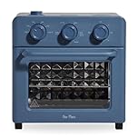 Our Place Wonder Oven | 6-in-1 Air Fryer & Toaster Oven with Steam Infusion | Compact, Countertop Friendly, Fast Preheat, Multifunctional | Air Fry, Toast, Roast, Bake, Reheat & Broil | Blue Salt