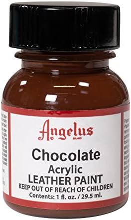 - Angelus Acrylic Leather Paint, 1 Fl Oz (Pack of 1), Chocolate