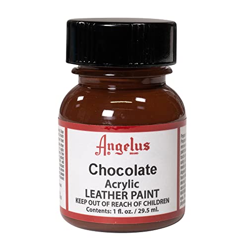 Angelus Acrylic Leather Paint, 1 Fl Oz (Pack of 1), Chocolate