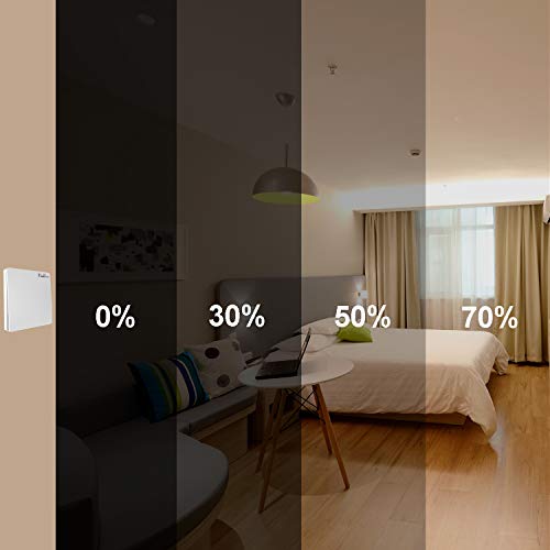 Thinkbee Wireless Switch Light Dimmer Kit No Battery Remote Control Dimmable Light Switch Self-Powered On/Off Switch for House LED Lamp Fixture - Thumbnail 3