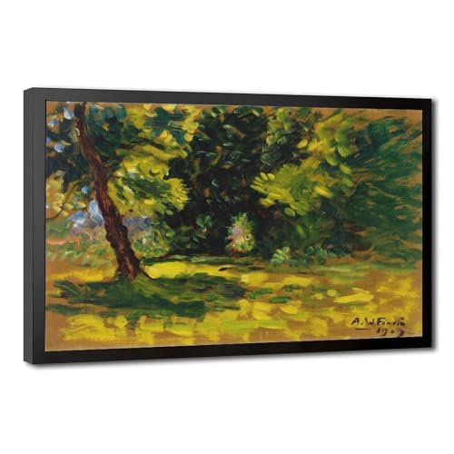 Impression sur toile Bushes Alfred William Finch pour habiller un mur vide