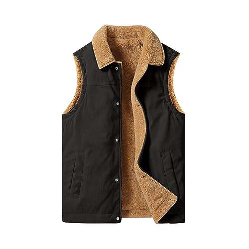 Gilet chauffant homme avec poche : veste de travail polaire contre le froid