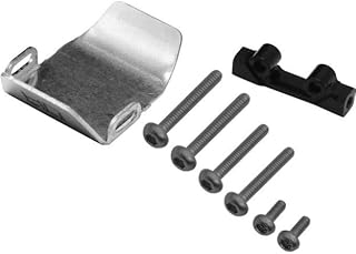 Hot Racing SXTF331CF Stainless Steel Front or Rear Axle Skid Plate SCX24