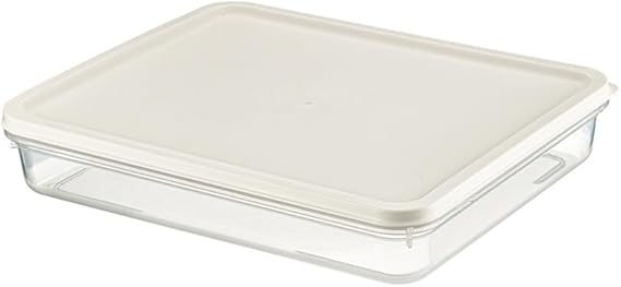 Orret Home 4 Adet Buzdolabı ve Derin Dondurucu Saklama Kabı Seti, Fresh Box, Dolap Düzenleyici ve Buz Dolabı Organizeri, BPA İçermeyen PP Plastik,Gıdaları Taze Tutma,Mutfak Düzenleyici (Beyaz)