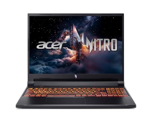 Acer Nitro V Gaming Laptop | Intel Core 9 Processor 270H | NVIDIA GeForce RTX 5070 Laptop GPU | 16" WUXGA IPS 180Hz Display | 32GB DDR5 | 1TB Gen 4 SSD | Wi-Fi 6 | Backlit KB | ANV16-72-933F