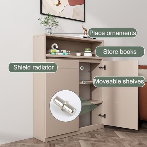 Étagère de protection pour radiateur support robuste salon - 7