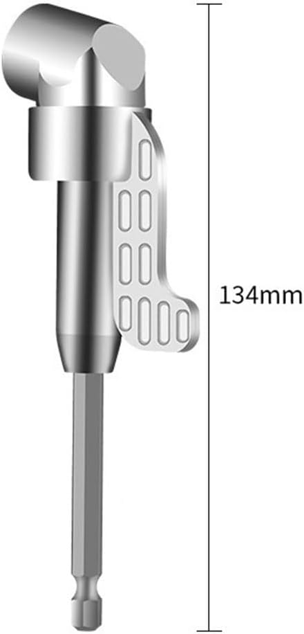 1 PCS Right Angle Drill Adapter, Extended+Regular Corner Shifter+Universal Shaft+10 Piece Set, Electric Turning Screwdriver