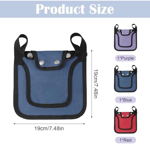 3Pcs Chicken Saddle for Hens, Chicken Saddles with Adjustable Strap, Chicken Aprons for Hens, Chicken Saddles Protector, Feather Protector for Back and Sides Poultry Accessories for Hens