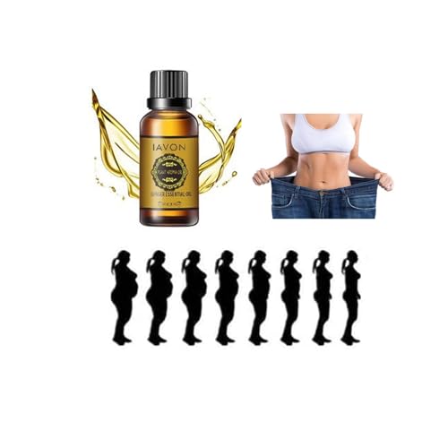 Aceite de Jengibre para Mujer, Aceite Esencial de Jengibre Natural, Aceite de Masaje Corporal Relajante, Aceite de Jengibre Orgánico para Todo Tipo de Piel (1)