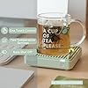 BUYDEEM OA2001 Extra Wide Mug Warmer, One-Touch Beverage Cup Warmer with 2 Temperature Settings and Auto Shut-Off, Perfect for Office Desk Use, Cozy Greenish #1