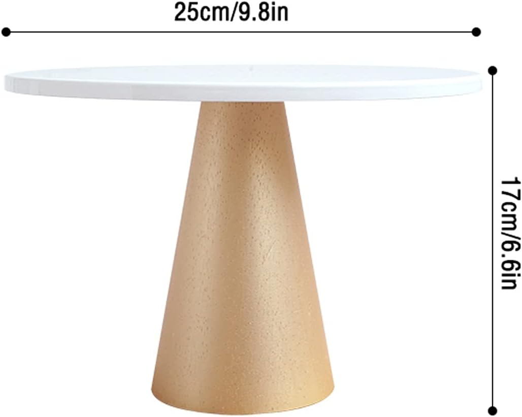 White Cake Tray Metal Dessert Table Tall Cake Display Stand Multi-Purpose Serving Tray Dessert Stand for Weddings, Parties, Banquets Cake Holder