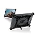 Produktbild Urban Armor Gear Exoskeleton Schutzhülle nach US-Militärstandard für 7" & 8" Tablets z.B. Samsung Galaxy Tab A [Universal, Stylus-Halter, Kickstand, Sturzfest, Verstärkte Ecken]-8UNIVTAB-BK