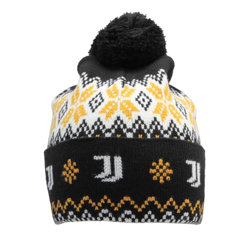 Bonnet Juventus 133480 noir pour les matchs en hiver et le quotidien