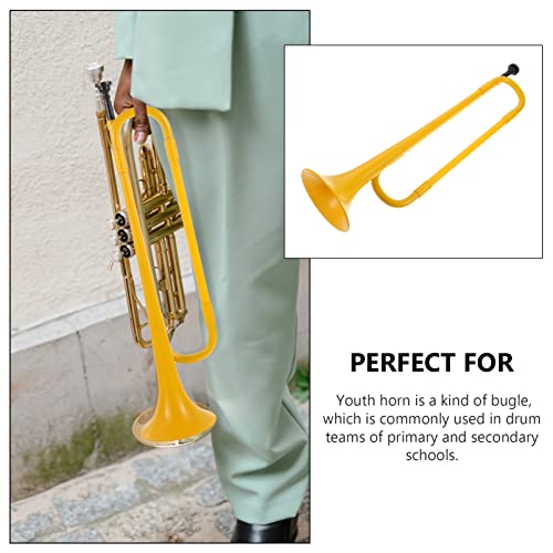Generic B- Flat Trumpet Bb Trumpet Plastic Trumpet Instrument For Children Student Beginner #TOP2