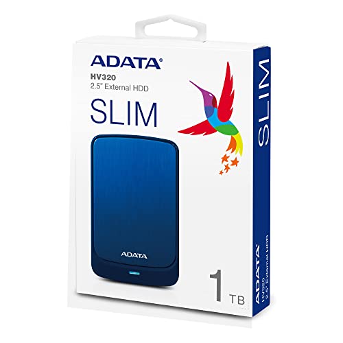 Disque dur externe HV320 ADATA évite la perte de données PC bleu