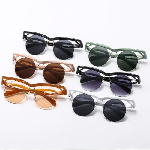 Retro Round Sunglasses Women Men Stylish Small Frame Sun Glasses Fashion Vintage Shades UV400 Eyeglasses2