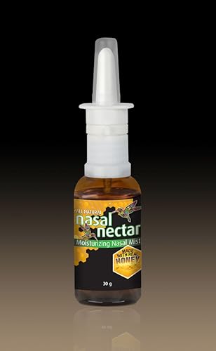 Miniatura 3 de NaturePro - Niebla nasal hidratante, totalmente natural, 1 onza para sequedad nasal contiene miel real