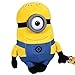MINIONS 30-34CM GRAND AVEC VERRES EN PLASTIQUE MOI, MOCHE ET MÉCHANT 1&2 PELUCHE FIGURE JAUNE DOUX - STEVE