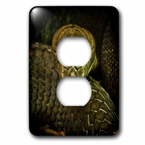 Cobra serpent vert déco murale plastique rigide lsp_55966_6