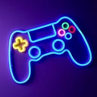 Insegna al neon Game Zone Luce al neon a LED per decorazioni da parete Alimentata trame USB per camera da letto Bar Negozio Sala giochi Man Cave Decor Regalo per gli amanti