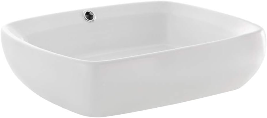 Fresca Bellezza White Vessel Sink