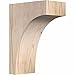 Ekena Millwork COR06X10X14HUN00SDF 5 1/2"W x 10"D x 14"H Huntington Smooth Corbel, Douglas Fir