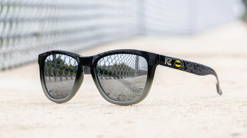 Knockaround Batman Polarized Sunglasses - Impact Resistant Lenses & Full UV400 Protection