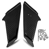 Spoiler De Force Latérale De Moto, Carénage À Aile Fixe pour KAWASAKININJA250/300/400/650 ZX6R ZX10R pour Ninja 1000SX Parties(Noir)