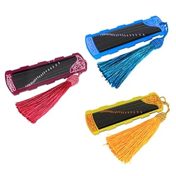 Capa do livro Generic 3 Pcs Guzheng Picaretas Dedo Taping Bordo Picaretas Unhas Placas de Armazenamento Em Fita Pipa Prego Enrolamento Cartões para Guzheng Partes de Instrumentos de Cordas Com Cores