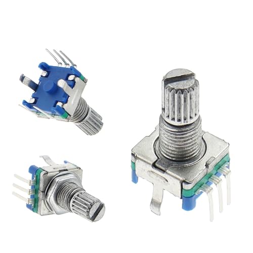 Codificador rotatorio 20 posiciones pulsador EC11 de mango largo 20mm para proyectos Arduino y DIY 6
