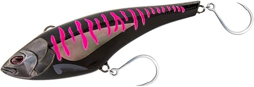 Nomad Design Madmacs Señuelo de Trolling de Alta Velocidad – Anzuelo de Mergulho en Alta Mar con Ganchos BKK, Anillos Divididos de Alta Resistencia