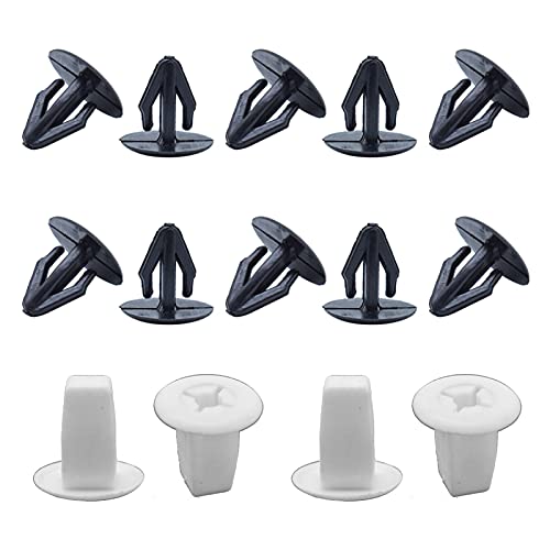 Clips de pare-chocs et rivets de protection moteur pour Camry et voitures japonaises - Lot de 50