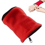 Geldbörse für das Handgelenk für Frauen | Unisex Tasche mit Reißverschluss | Schweißarmband für Männer und Frauen | Outdoor-Sport:, Wandern, Radfahren, Klettern