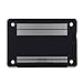 MOSISO Compatible with MacBook Pro 13 inch Case (Model: A1278, with CD-ROM) Old Version Release Early 2012/2011/2010/2009/2008, Protective Plastic Hard Shell Case Cover, Black